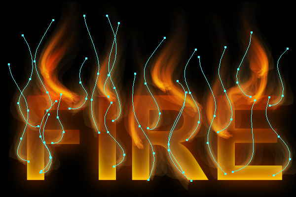 How to create fire text effect in 10 minutes in Illustrator 15