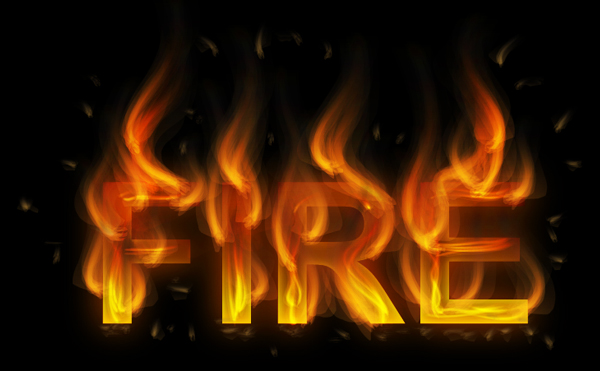 How to create fire text effect in 10 minutes in Illustrator 21