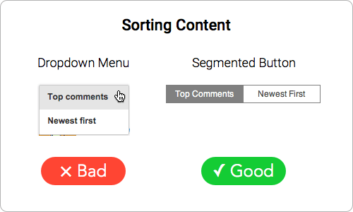 segmented-button-sorting