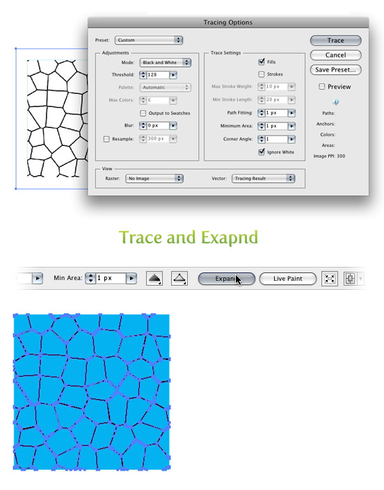 Trace and Expand