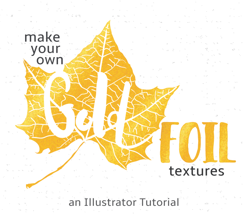 Gold Foil Texture Tutorial