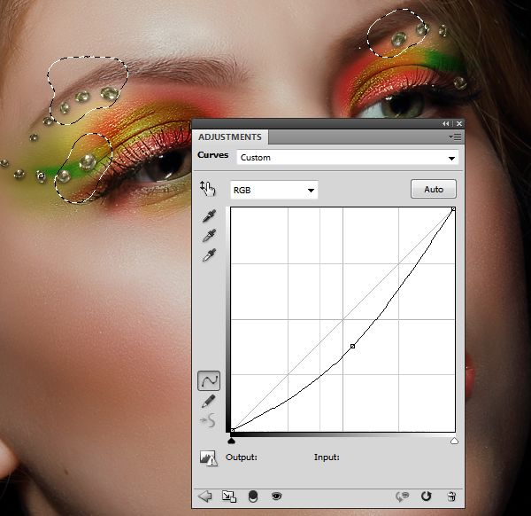 How to Apply Creative Makeup with Photoshop 17