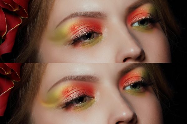 How to Apply Creative Makeup with Photoshop 8