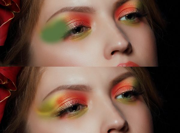 How to Apply Creative Makeup with Photoshop 9