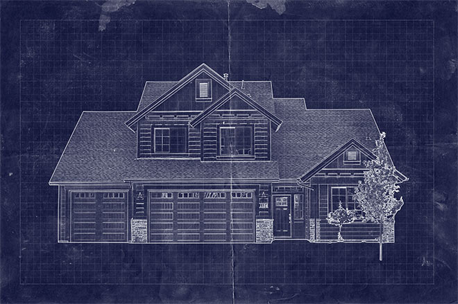 How To Create a Blueprint Effect in Adobe Photoshop