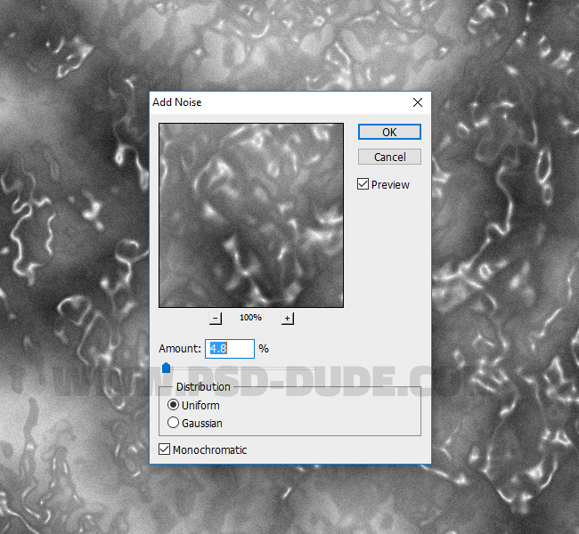 filter noise add noise photoshop