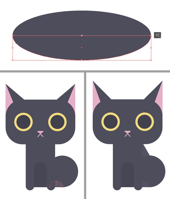 11-black-cat-character