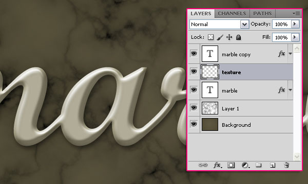  Create a Marble Text Effect in Adobe Photoshop 10