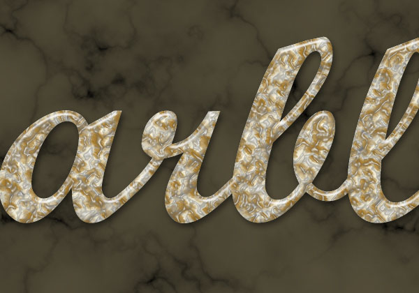  Create a Marble Text Effect in Adobe Photoshop 19