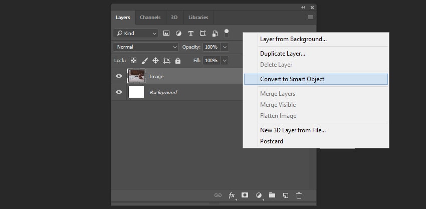 Creating smart object
