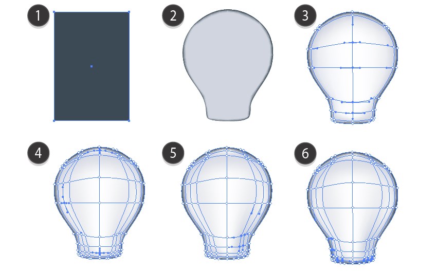 mesh lightbulb tutorial