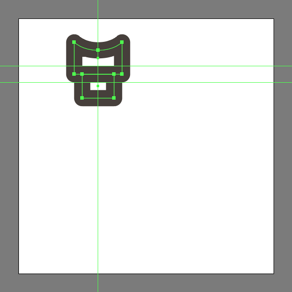 add a 4px square to the binoculars icon