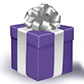 Постоянная ссылка на Фиолетовые подарочные коробки в Adobe Illustrator