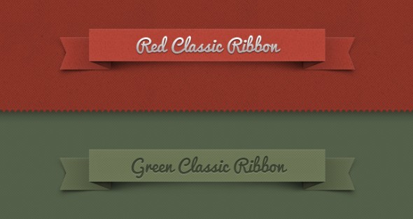classic-ribbon-vintage-leather-psd