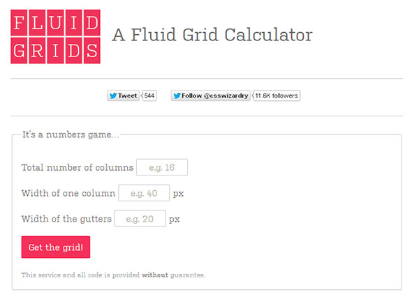 fluid-grid-calculator